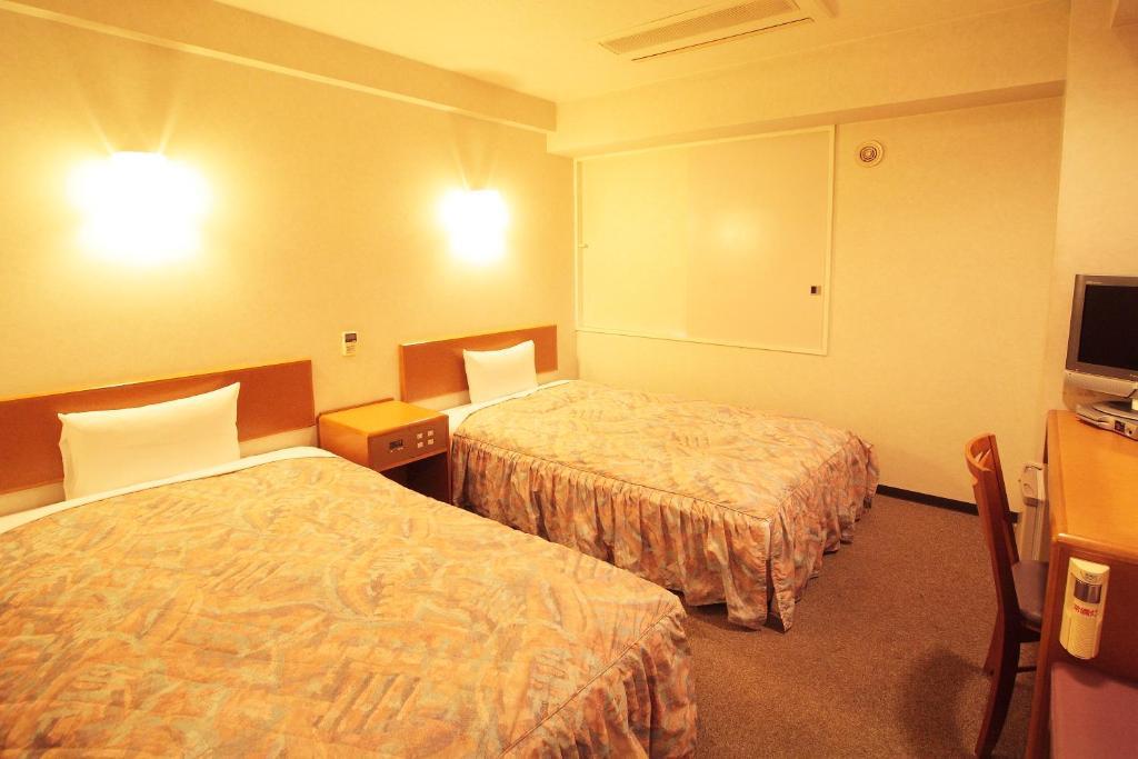 Hotel New Budget Muroran Szoba fotó
